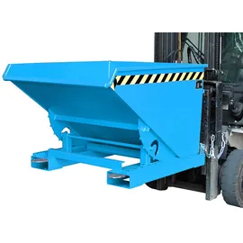Bauer Südlohn Kippbehälter Stahl 600 blau