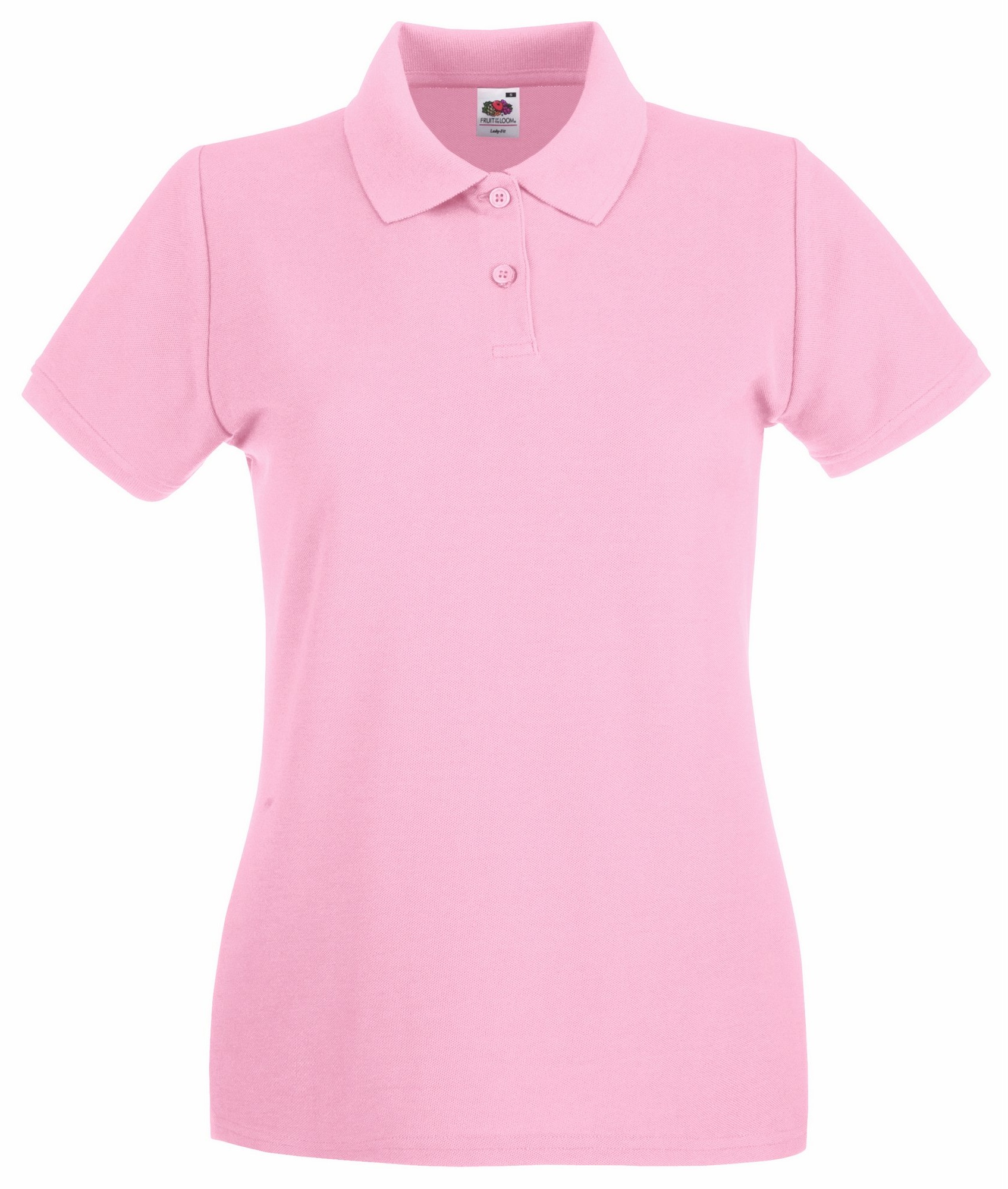 Fruit of the Loom: Lady-Fit Premium Polo 63-030-0, Größe:M (12);Farbe:Light Pink