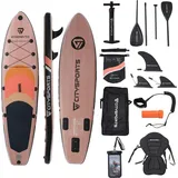 SUP Board. Aufblasbares Paddleboard-Set, große Stabilität