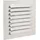 Upmann Wetterschutzgitter 54517 V2A eckig mit Stutzen DN 150