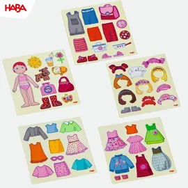 HABA Magnetspiel Box Anziehpuppe Lilli