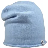 hammecenter Beanie Kaschmir Beanie mit Rollrand gestrickt in Deutschland blau