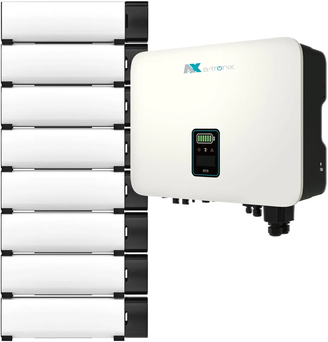 a-TroniX Hybridpower 0% MwSt §12 III UstG 8kW Hybrid Wechselrichter mit 16,1kWh ...