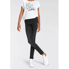 Kidsworld Stetch-Jeans Schwarz 116
