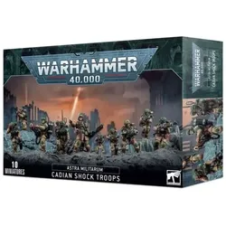 Warhammer 40.000 - Astra Militarum Cadian Shock Troops
