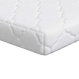 vidaXL Matratze Weiß 60 x 120 cm