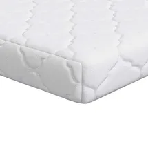 vidaXL Matratze Weiß 60 x 120 cm