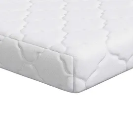 vidaXL Matratze Weiß 60 x 120 cm