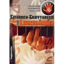 Grifftabelle für Linkshänder