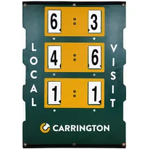 Carrington Tennis Punkteanzeige deutsch 60x46cm