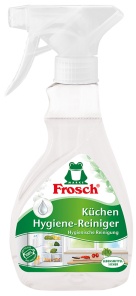Frosch Küchen Hygiene-Reiniger, Entfernt Bakterien, Schmutz und Lebensmittelreste in der Küche, 300 ml - Sprühflasche