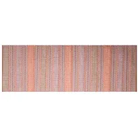 Jute & Co. Teppiche Sorrento Teppich, Dim. 55 x 220 cm., 100% Baumwolle, beige, Mehrfarbig, one Size