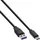 InLine USB-C auf USB-A 0,5 m Schwarz
