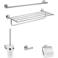 Hansgrohe Logis Universal Bad-Accessoire Set 5-teilig, chrom