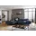 W.Schillig Ecksofa piedroo, Designsofa mit tollem Sitzkomfort, L-Form, Kopfteilverstellung, wahlweise mit Sitztiefenverstellung, Breite 303cm blau