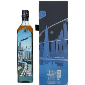 Johnnie Walker Blue Label Cities of the Future London 2220 Blended Scotch 40% vol 0,7 l Geschenkbox