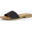 Sandalette 6139-027 gelocht/geflochten schwarz 37 EU 4 UK