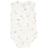 Little Dutch Ärmelloser Body Sailors Bay White, Größe 50/56 | Little Dutch