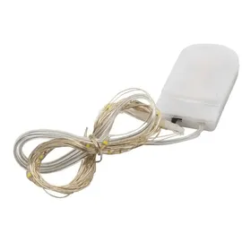 Cepewa LED Lichterkette Mikro 120 cm Warmweiß