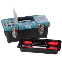 Relaxdays Werkzeugkoffer leer 1 St. schwarz