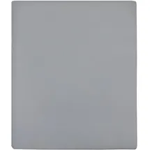 vidaXL Spannbettlaken Jersey-Baumwolle 140 x 200 cm Grau 2 St.