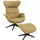 flexlux Relaxsessel FLEXLUX Polyester 90 x 107 x 89 cm Gelb mit Kopfteil