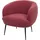 MCW Lounge-Sessel O37 Bouclé 330 g/m2 75 x 80 x 80 cm Rot