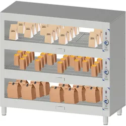 Beheizte regal 120 CEC120 Casselin