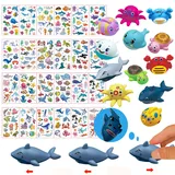 Meerestiere Geburtstag Mitgebsel,Party Mitgebsel Kindergeburtstag,Unterwasserwelt Give Aways Kindergeburtstag Deko,Mitbringsel Pinata,Adventskalender Halloween Kinder Junge Mädchen Party Geschenk ﻿