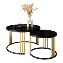 lookway LORI Gold Holzwerkstoff 70 x 48 x 70 cm