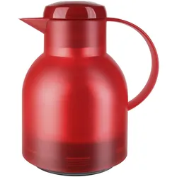 emsa Isolierkanne Samba 1000 ml Edelstahl Rot