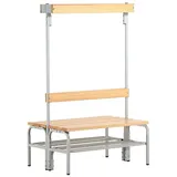 Sypro Umkleidebank 150 x 0 x 0 cm Anthrazit