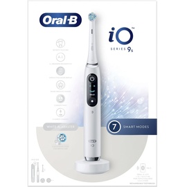 Oral B Oral-B iO 9S Erwachsener Rotierende-vibrierende Zahnbürste iO9s White Alabaster