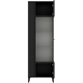 wójcik Vitrine Lusaka Dekor Schwarz