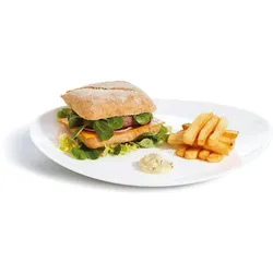 Arcoroc 12 x Steak-Teller flach RESTAURANT UNI 30 cm