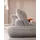W.Schillig Ecksofa Chenille 3-Sitzer Grau