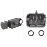 Hella Sensor, Ladedruck - 5V - 3-polig - mit
