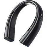 Tragbarer Nackenventilator, Wiederaufladbarer, Klingenloser Nackenventilator, Mehrere Windgeschwindigkeiten, Leiser Usb-nackenventilator Ohne Rotorblätter, 360°-luftauslass