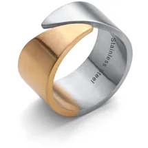 Kingka Fingerring PASSION gelb|goldfarben 56