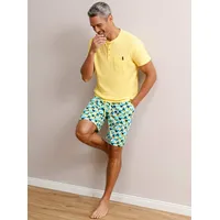 Wäschepur WITT WEIDEN Shorty in zitrone-türkis-bedruckt | Gr.: 56/58