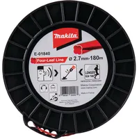 Makita Mähfaden Four Leaf 2,7 mm 180 m rot