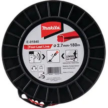 Makita Mähfaden Four Leaf 2,7 mm 180 m rot