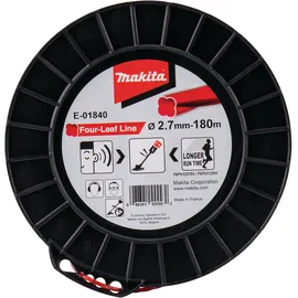 Makita Mähfaden Four Leaf 2,7 mm 180 m rot