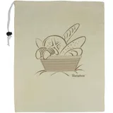 Metaltex 239243 Sac à Pain Coton Blanc 34 x 43 cm, Anzahl: 1 Stück