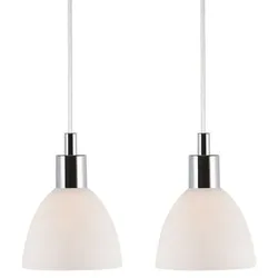Nordlux - Ray Pendelleuchten 2 psc. Chrome