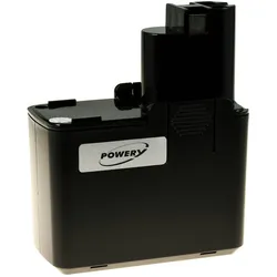 Powery Akku für Werkzeug Bosch 14,4V 2000mAh (Flach)