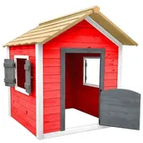 Home Deluxe - Spielhaus DAS kleine schloss - 106 x 111 cm Rot