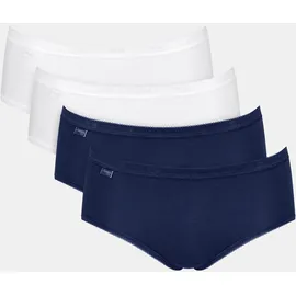 SLOGGI Basic+ Midi Slip 4 St. Blau 42