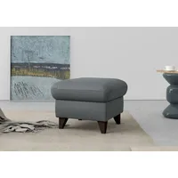 sit&more Stauraumhocker »Mellum« mit Stauraum und wengefarbenen Holzfüßen grau