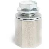 Thule Achsadapter für E-Bikes M12x1,25 Silber